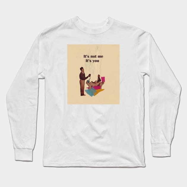 It's not me Long Sleeve T-Shirt by mintchocollage